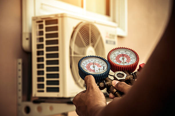 Professional Air Conditioning Service technician working in Lakewood, SC